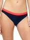 Elastic Classic Bikini Slip Navy Μπλε