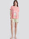 Crazy Farm Summer Women's Pyjama Set