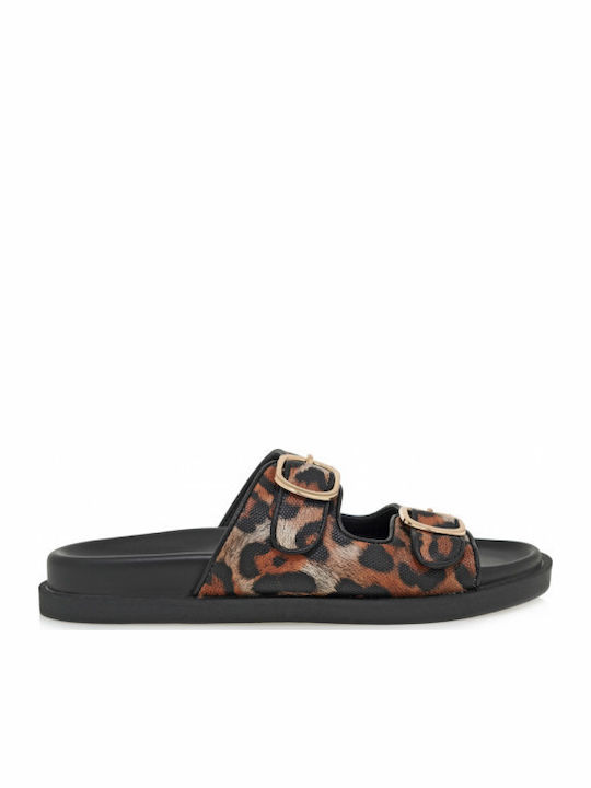Seven Women's Flat Sandals Leopard