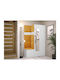 Hartford 350 Eingangsmöbel mit Spiegel & Garderobe Aspro 116x44x186cm