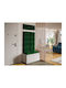 Comfivo 392 Eingangsmöbel mit Spiegel & Garderobe 85x34x207cm