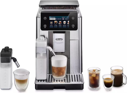De'Longhi Primadonna Automatische Espressomaschine 1450W Druck 19bar für Cappuccino Kaffee ECAM630.75TM