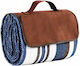 Picnic Beach Blanket Foldable Bag Model Waterproof Oxford 200 x 145 Cm Blue