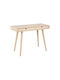Desk Evasoni 104 Wooden Faded Oak 100x45x74cm