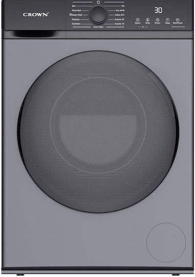 Crown Пералня 10кг 1400 Оборота Inox CWM10J12BLDCIX