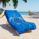 Lino Home Microfiber Towel Body 210gr/m² Double-Sided Blue 180x80cm