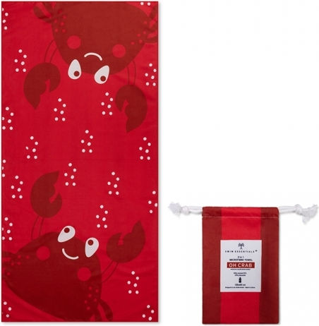 Fresk Essenials Swe-2024se1679 Red Crabs Beach Towel Πετσετα Θαλασσης