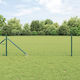 Grüner hexagonaler Zaun Vidaxl 0,6x100 m Stahlzaunpfosten Vidaxl Spike 13 Stück 32 mm 80 cm verzinkter Stahl grün