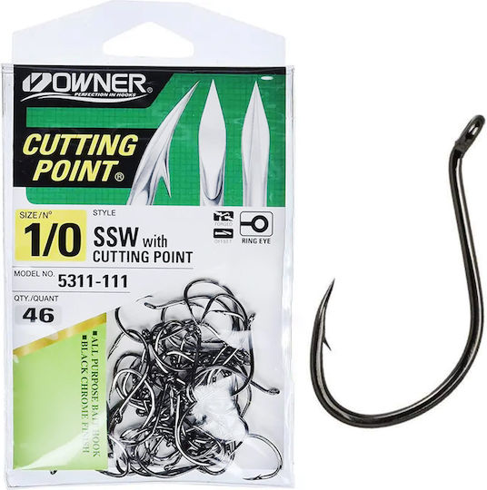 Owner Haken 5311-ssw Multipack #3/0 40 Stück