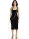 Summer Midi Dress Black