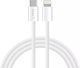 Lito USB-C zu Lightning Kabel 60W Weiß 2m
