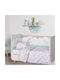 Alouette Baby Sheets Set Crib Cotton Multicolored 3pcs