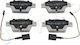 Brake Pads Rear Fiat Bravo II 198 07-> Lancia Delta III 510220-481