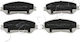 Front Brake Pads Nissan Qashqai 1.5 Dci 13-> 50160-481