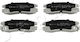 Спирачни накладки задна Mitsubishi Pajero Pinin Galant 51594-481