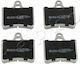 Brake Pads Rear Citroen C5 Dc Re De 510605-481