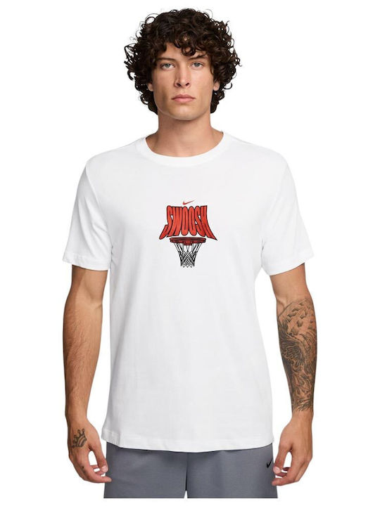 Dri-Fit Спортна тениска Бял