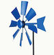 Windmill Decorative Garden Metal 18cmx69cm QA192683