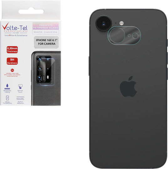 Volte-Tel Camera Protection Tempered Glass for the iPhone 16E