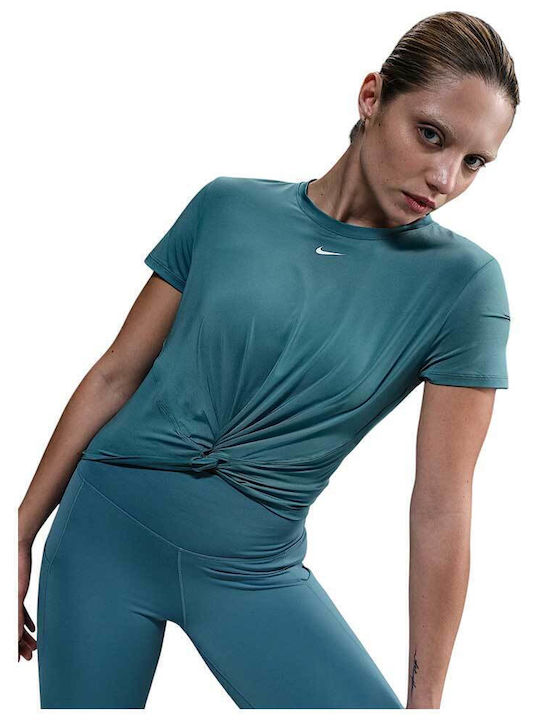 Nike One Classic Γυναικείο Crop Top Κοντομάνικο...