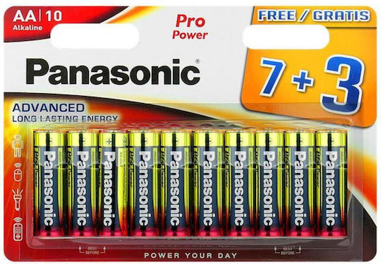 Panasonic Pro Power Алкални Батерии AA 1.5V 10бр