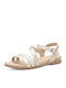 Women's Flat Sandals Anatomic in Beige Color