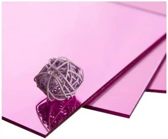 Καθρέπτης Plexiglass Eumirror 3mm 100cm X 150cm Pink Οεμ Καθρέπτης Plexiglass Eumirror 3mm 100cm X 150cm Pink Οεμ