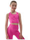 4F Kids' Bralette Fuchsia