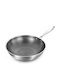 Galifas Wok made of Stainless Steel with Non-Stick Coating 30cm
