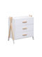 Kids Chest of Drawers Fb92493.03 Melamine-Pine Wood 76x40x80.5cm