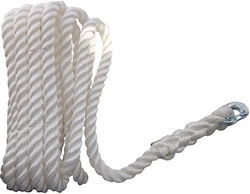 Rope Use Chain Windlass Three-Strand Link Nylon White 14mm