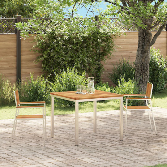 Scaun de exterior Lemn Silver, Brown