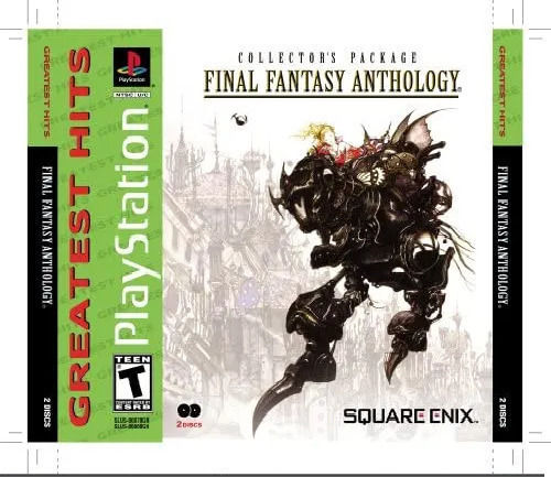 Final Fantasy Anthology Collector's Edition PS1 Game (Used)
