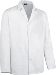 Valento Unisex Ιατρική Ρόμπα Λευκή