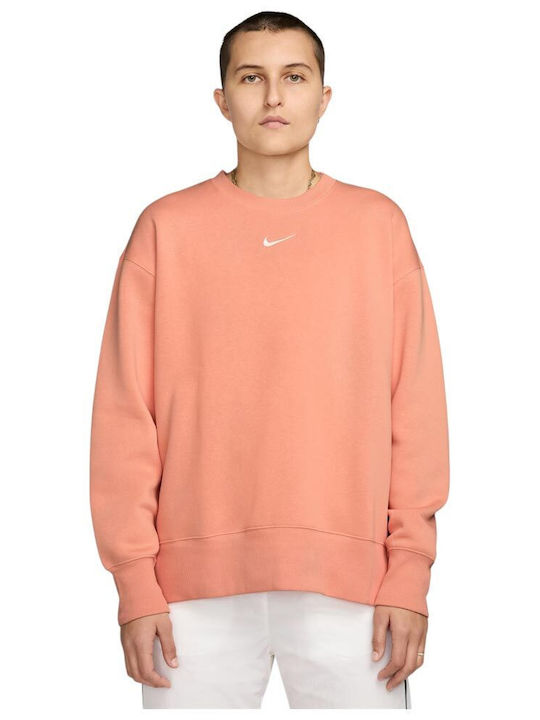 orange nike sweatsuit women's