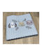 abo Blanket Nursery Swaddling Blankets Waffle Gray 75x75cm