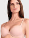 Balconette Balconette Bra with Light Padding Underwire Mousse Beige