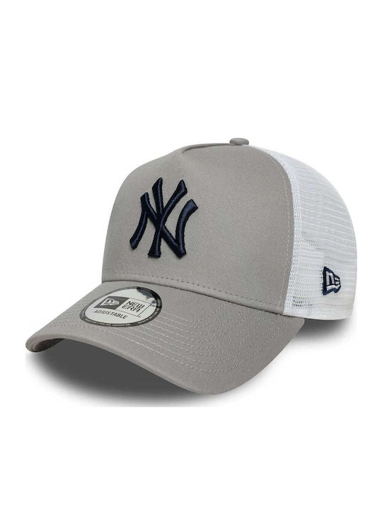 New Era New York Yankees Mlb Ανδρικό Trucker Jockey Γκρι 60667444