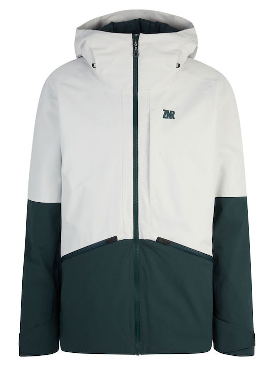 Ziener 244208-183 Männer Jacke aus für Ski & Snowboard Weiß