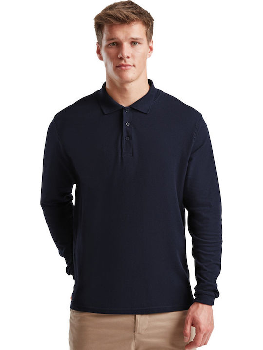 Fruit of the Loom Premium Ανδρική Διαφημιστική Μπλούζα Μακρυμάνικη σε Χρώμα