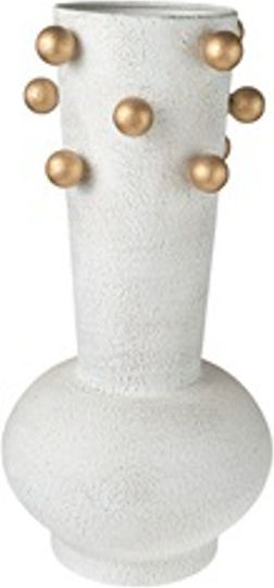 Zen Collection Decorative Vase Gold 20x20x39.5cm