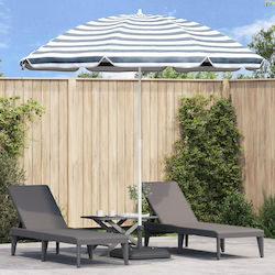vidaXL Umbrella 3m Blue vidaXL Umbrella 3m Blue