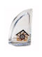 Decorative Glass Eye Design 10x4.5x15cm Galifas 7906220 Galifas