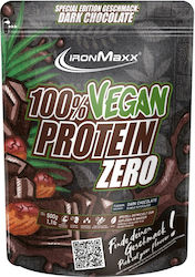 IronMaxx 100% Vegan Zero Ciocolată neagră 500gr