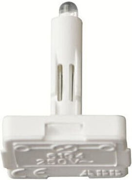 Indicator LED 6192 Bl 230V Cer Alb