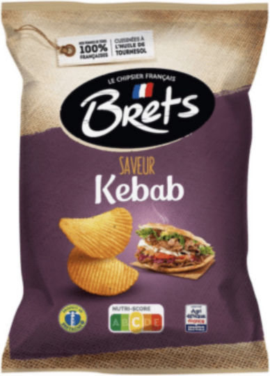 Картофени чипсове Bret's The French Chips с вкус на кебап 125g