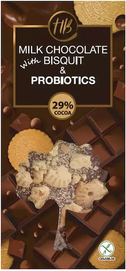 Healthy Bites Milk Chocolate Biscuit Gluten-Free 100 Gr