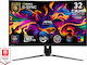 MSI MAG 321CUP QD-OLED HDR Curved Monitor 31.5" 4K 3840x2160 165Hz με Χρόνο Απόκρισης 0.03ms GTG