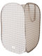 3sprouts Wäschekorb Gingham Beige