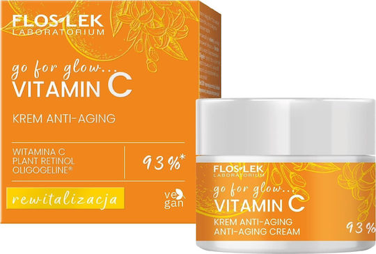 Floslek Go Glow Vitamin C Cream Anti-aging Day And Night 50ml